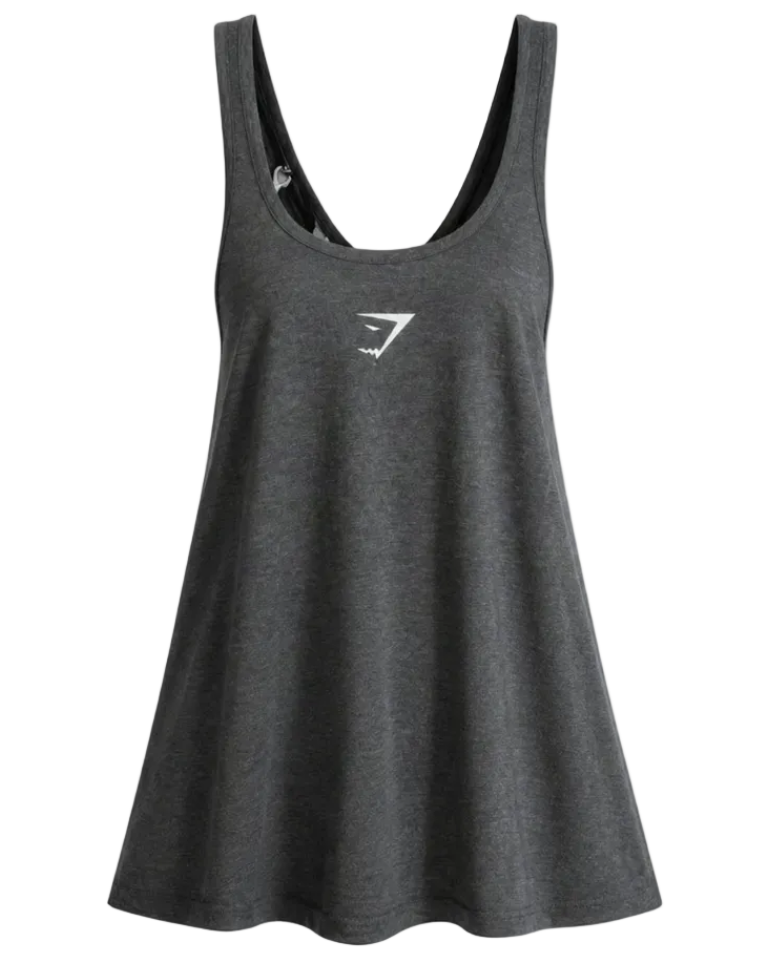Ex Gymshark Ark Switchback vest - Colour: charcoal