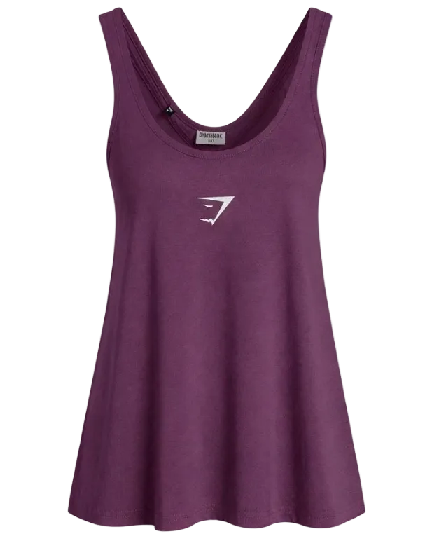 Ex Gymshark Ark Switchback vest - Colour: purple